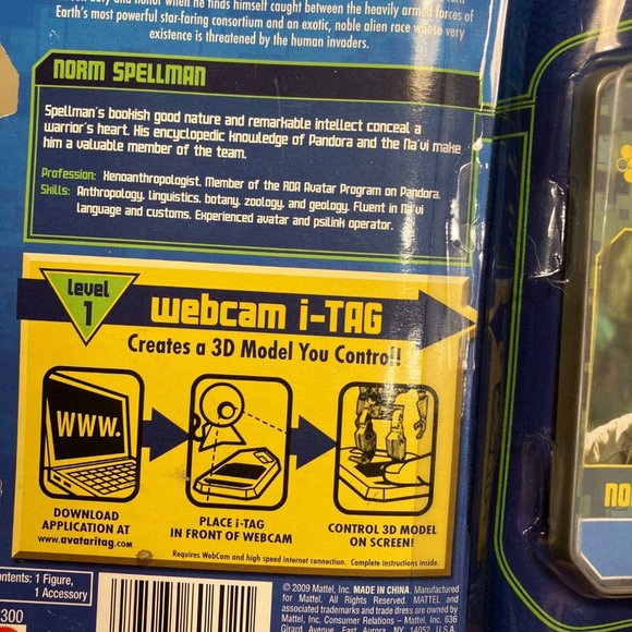 James Cameron's Avatar Norm Spellman Action Figure - Picture 7 of 11